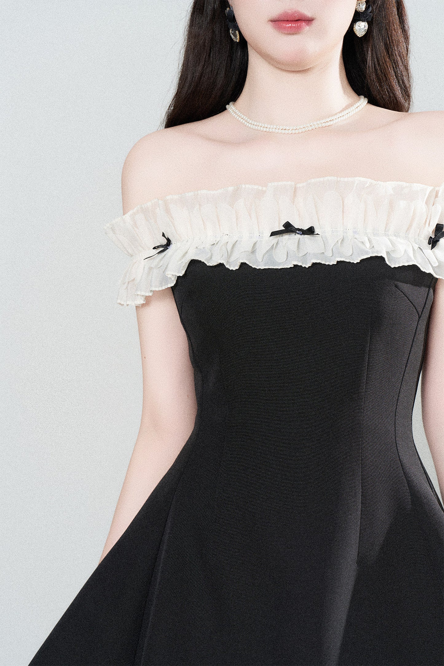 One-Shoulder A-Line Dress