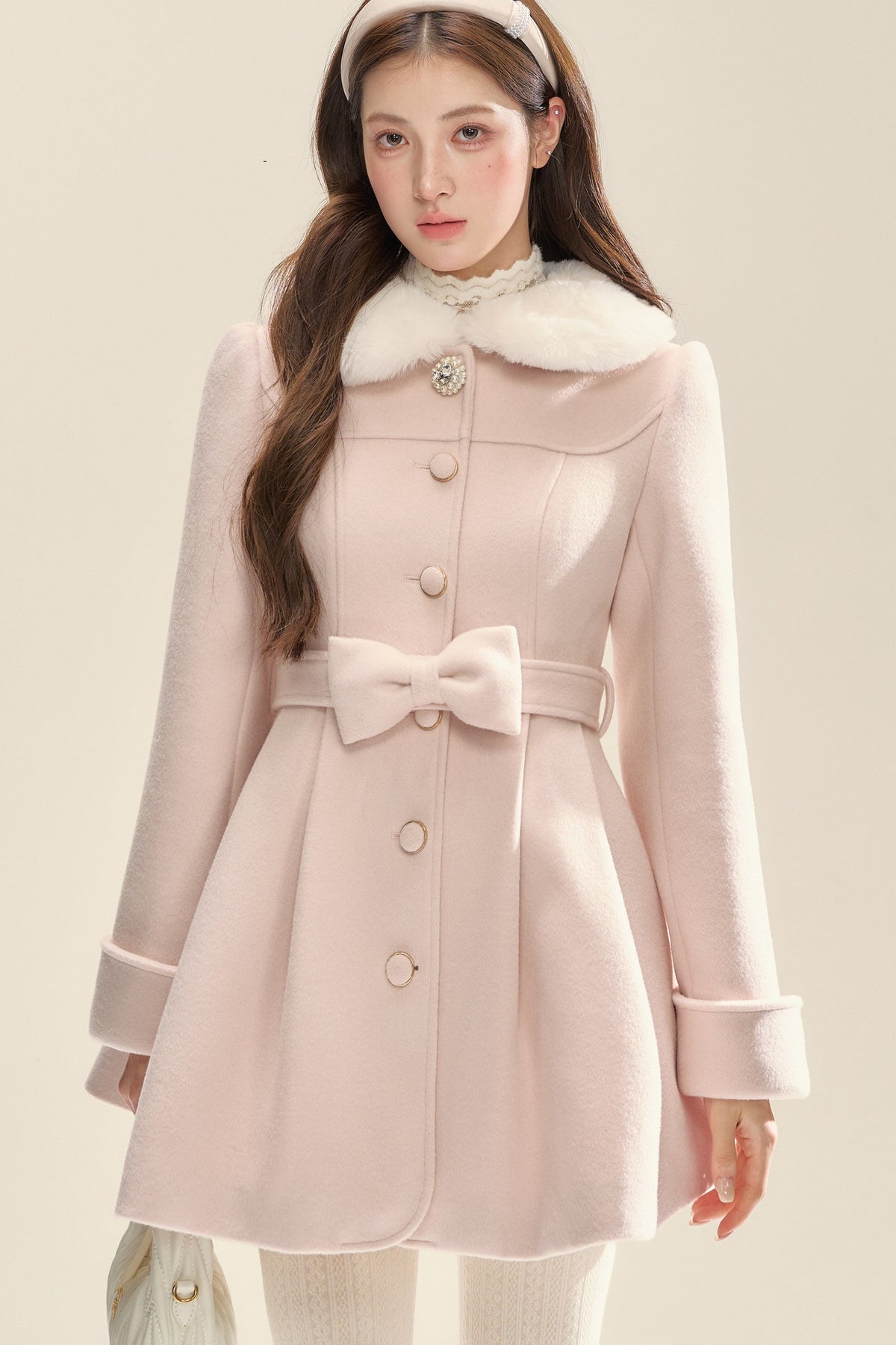 Vintage Sweetheart Bow Coat