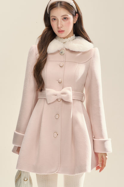 Vintage Sweetheart Bow Coat