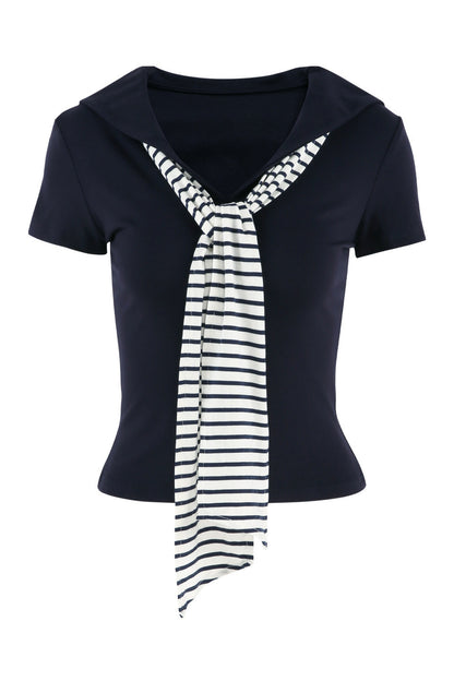Preppy Style Top and Skirt Set-Up