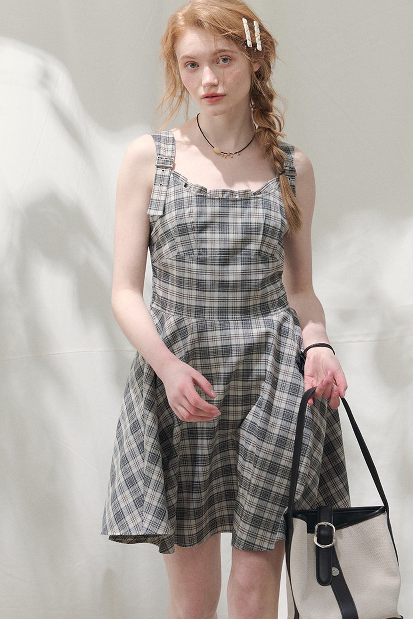 Summer Melody Plaid Dress