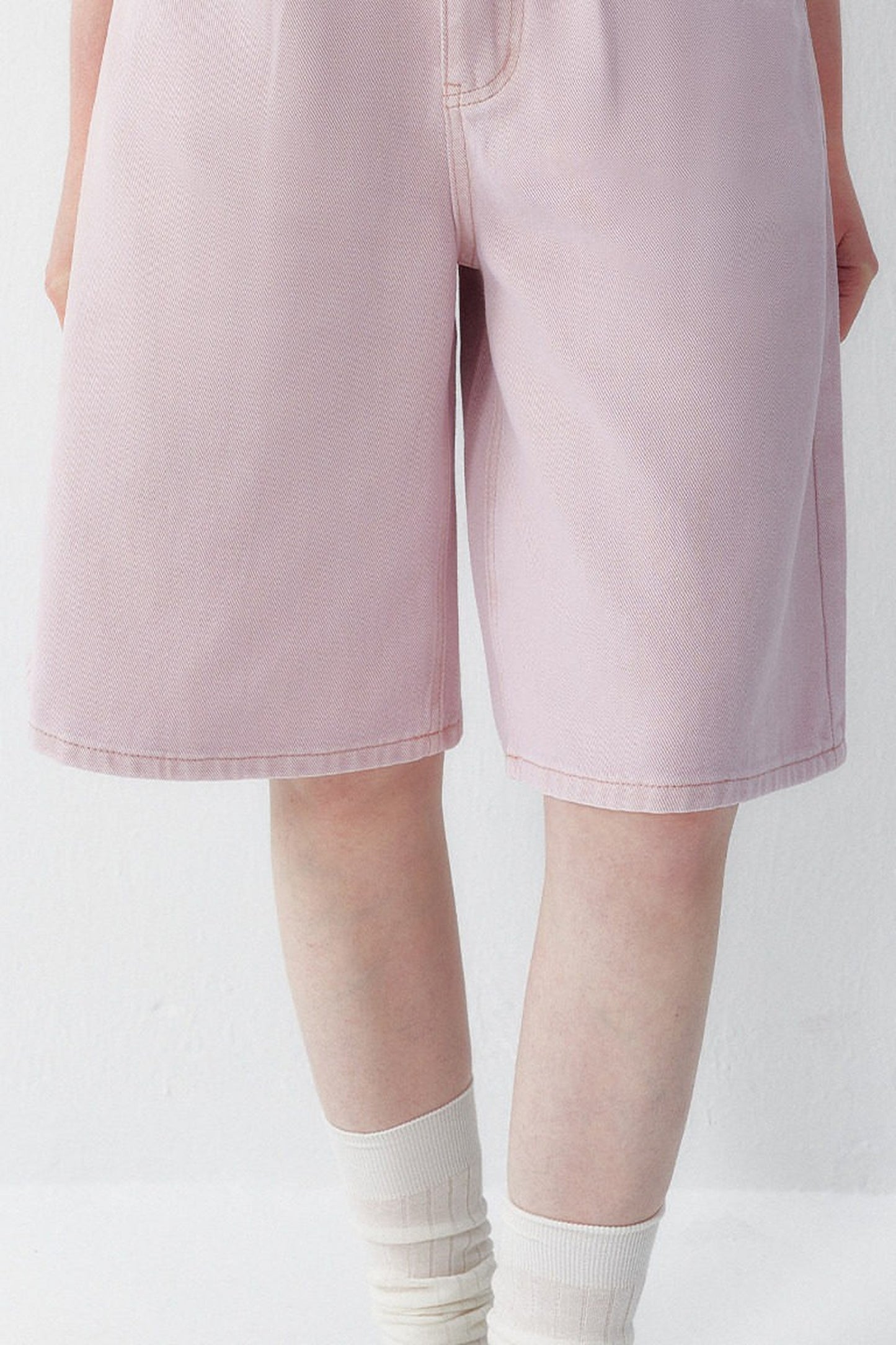 Sweet Pink Denim Shorts