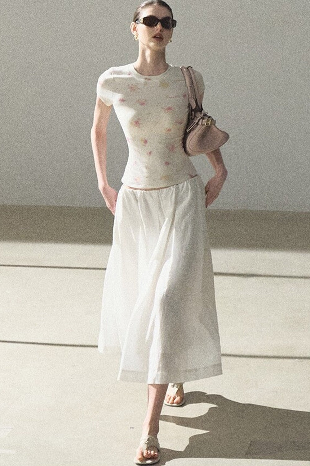 Printed Modal Cotton Summer Top