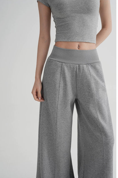 High-Waisted Flared Versatile Pants