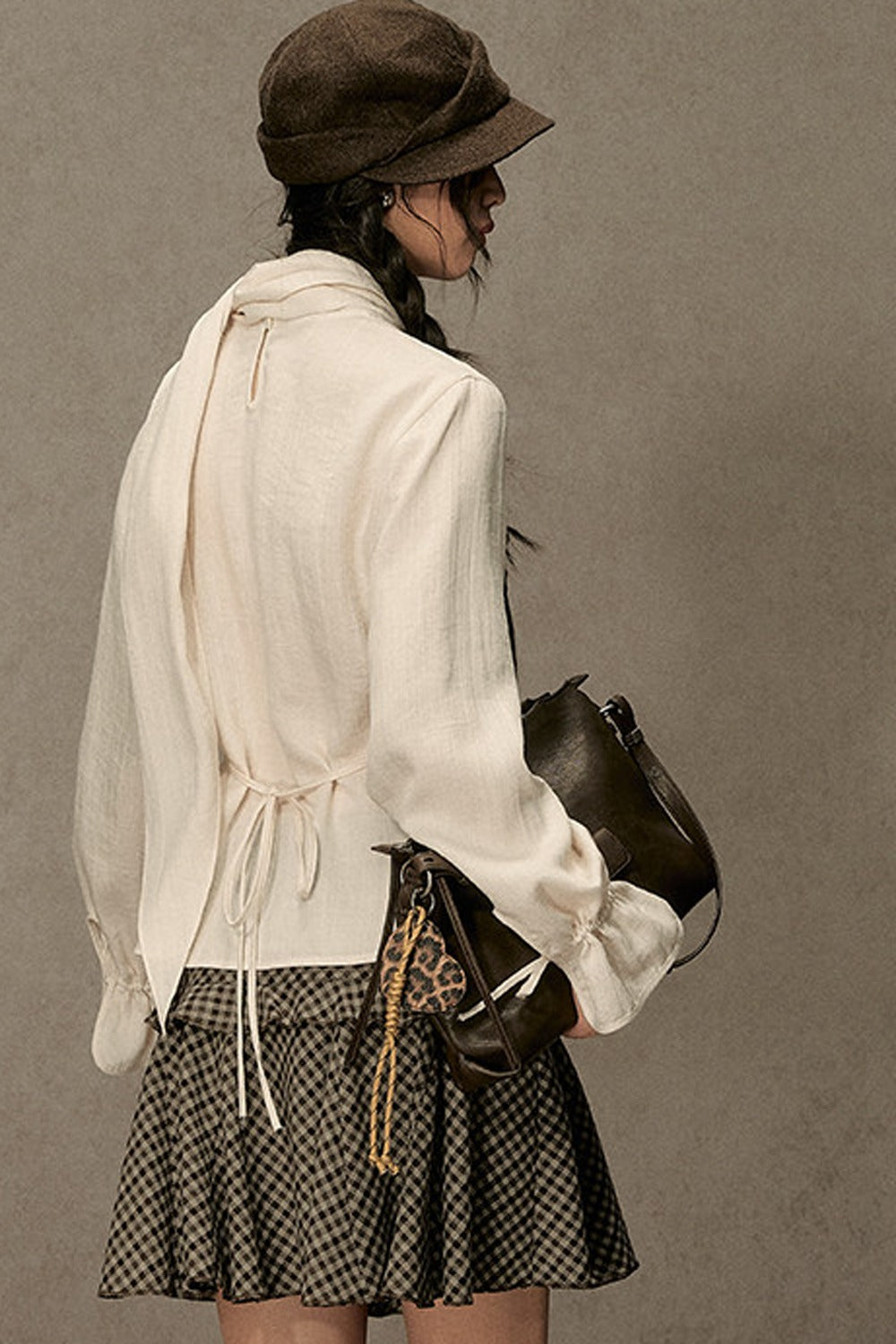 Beautiful and Relaxed Lyocell Cape Shirt