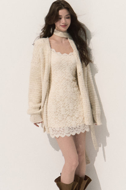Long Sleeve Lace Dress