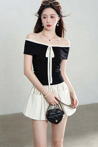 French Knit Summer Top