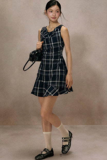 Southern Breeze Plaid Dress