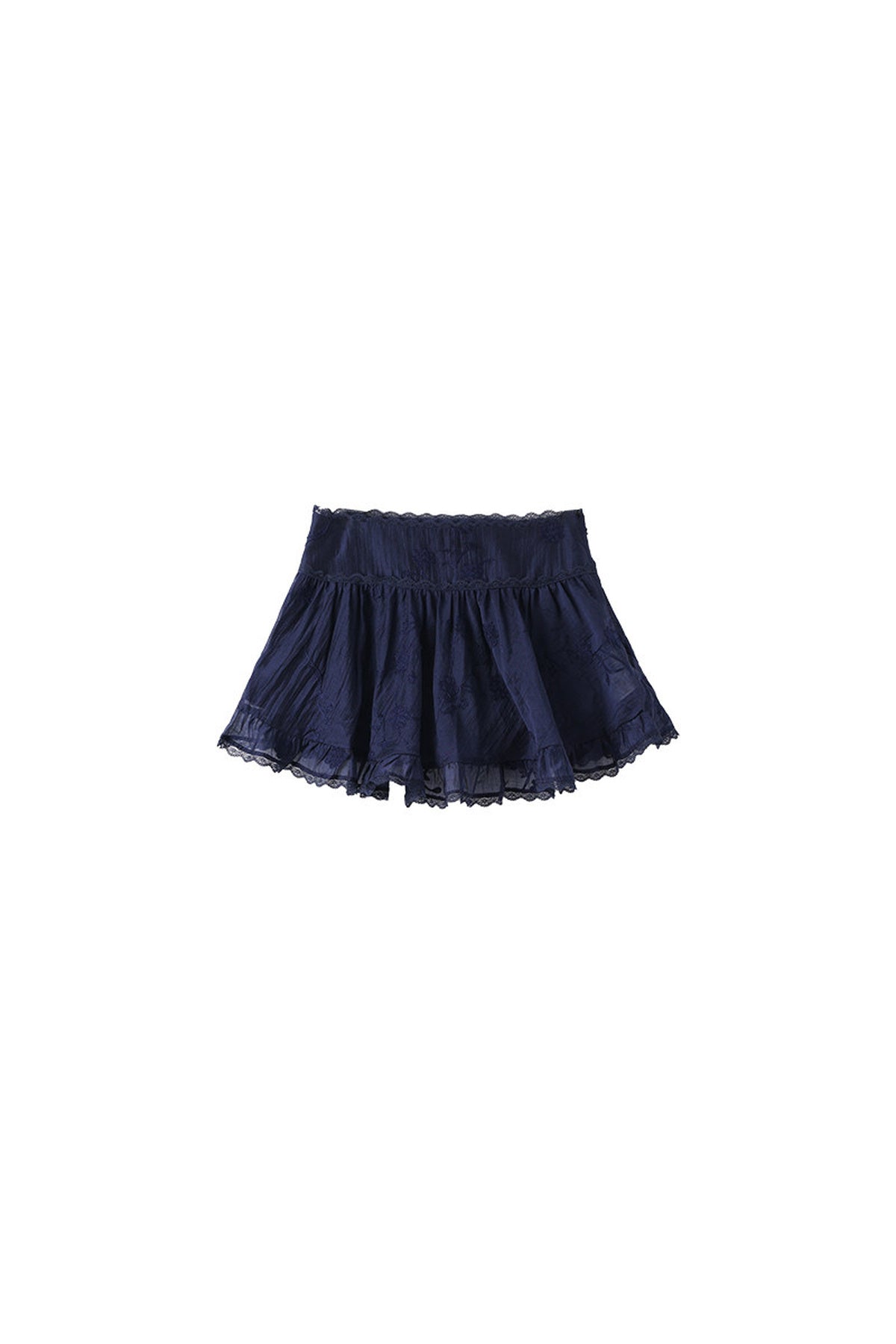 Neon Vitality Slim-Fit Top and Ruffled Puffy Skirt Set-Up