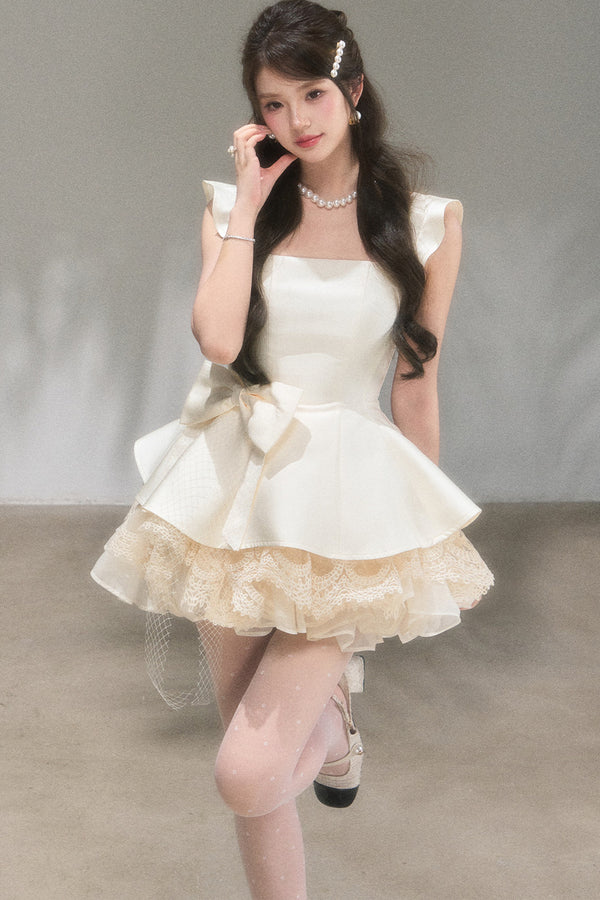 Princess Puffy Short Dress