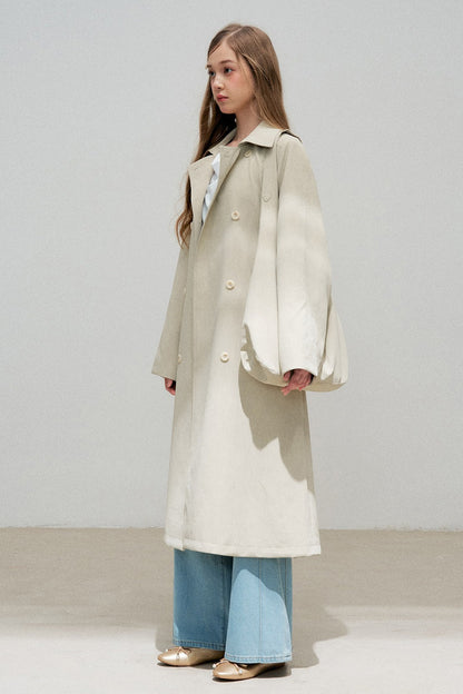 Warm Gray Classic Silhouette Jacket