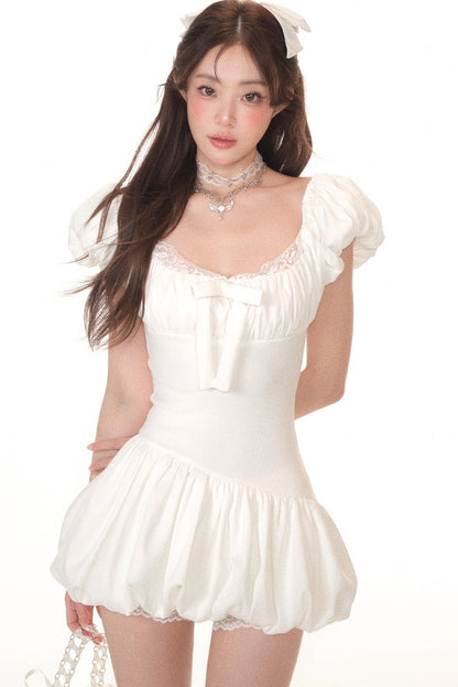 Austin Girl Bubble Hem Dress Set-Up