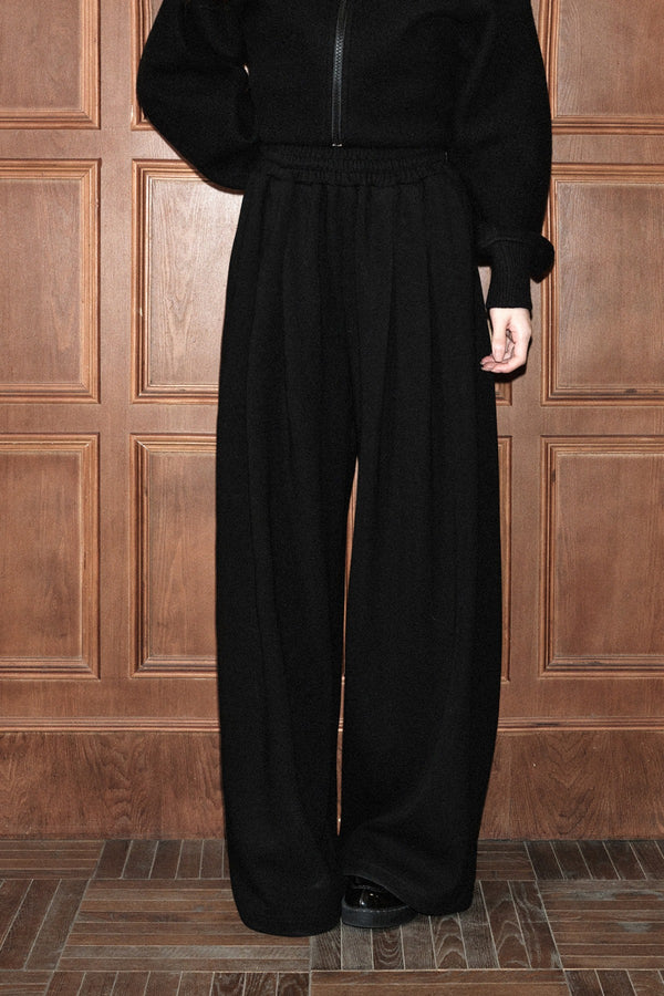 Floor-Length Wide-Leg Pants