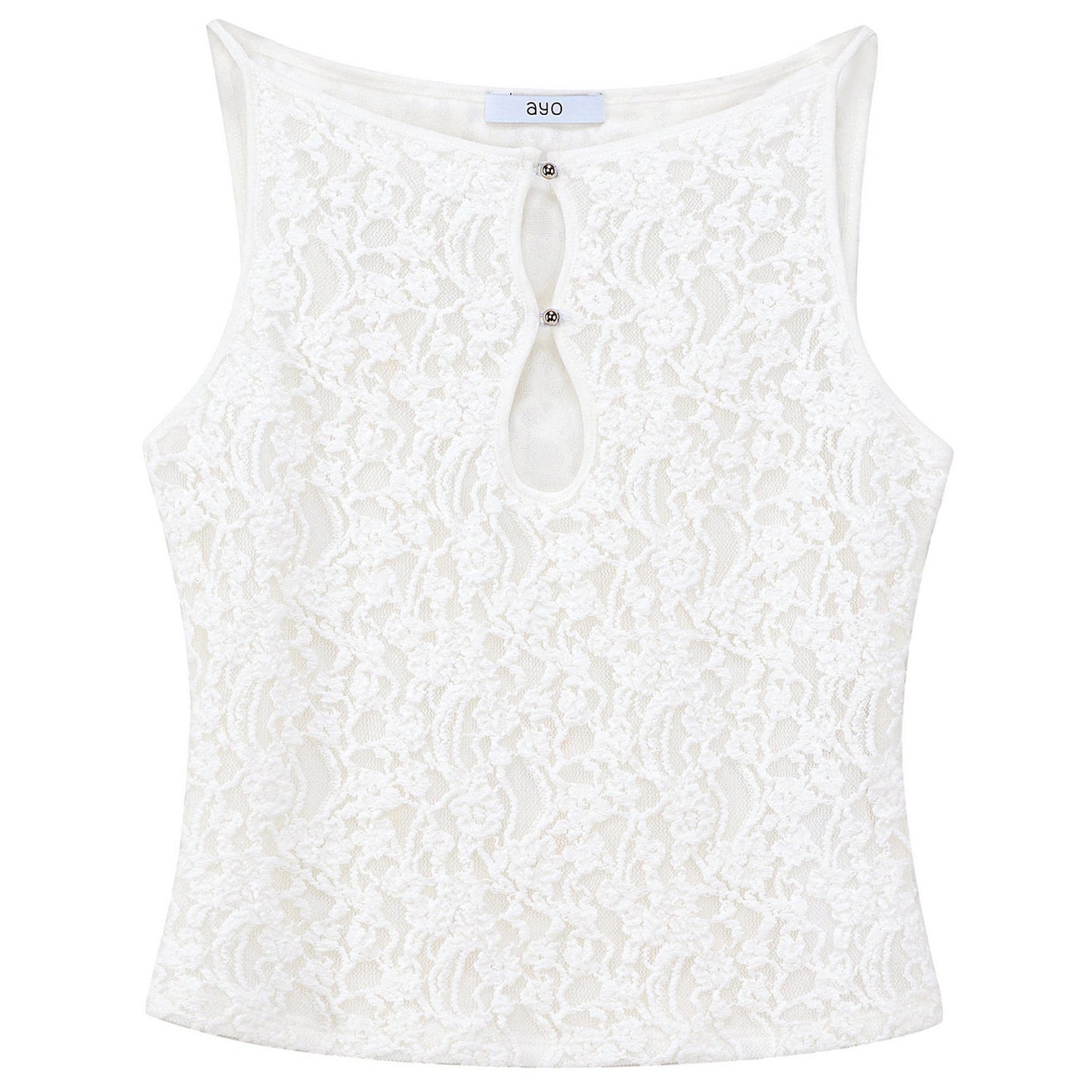 Water Drop Hollow-Out Lace Camisole