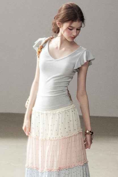 Summer Wind V-Neck Top
