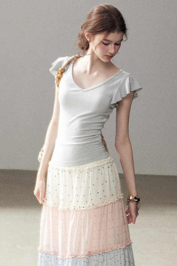 Summer Wind V-Neck Top