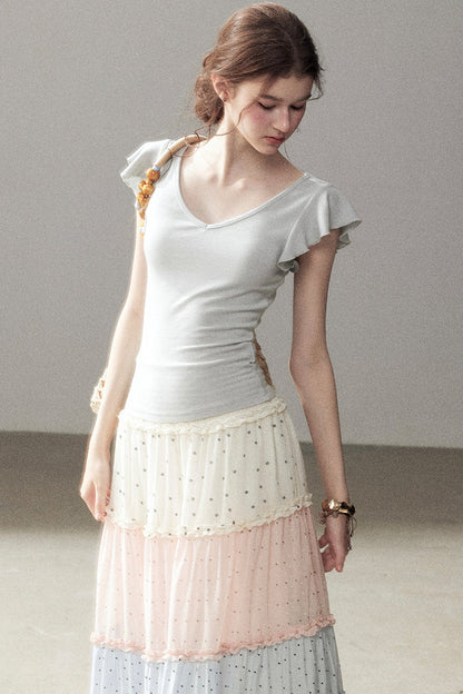 Summer Breeze V-Neck Top