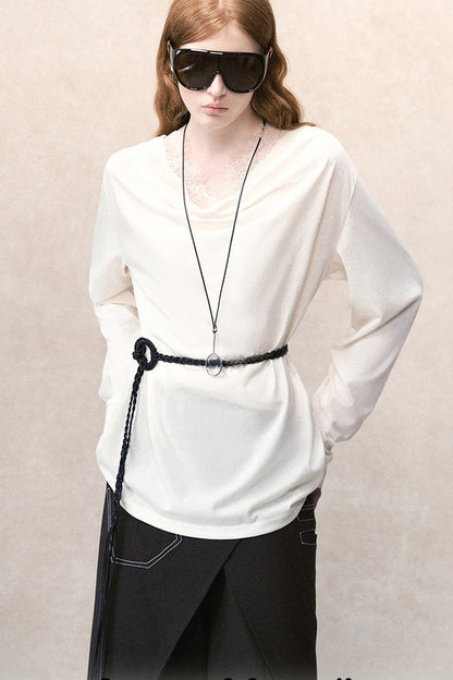 Completo con gilet in maglia Genesis