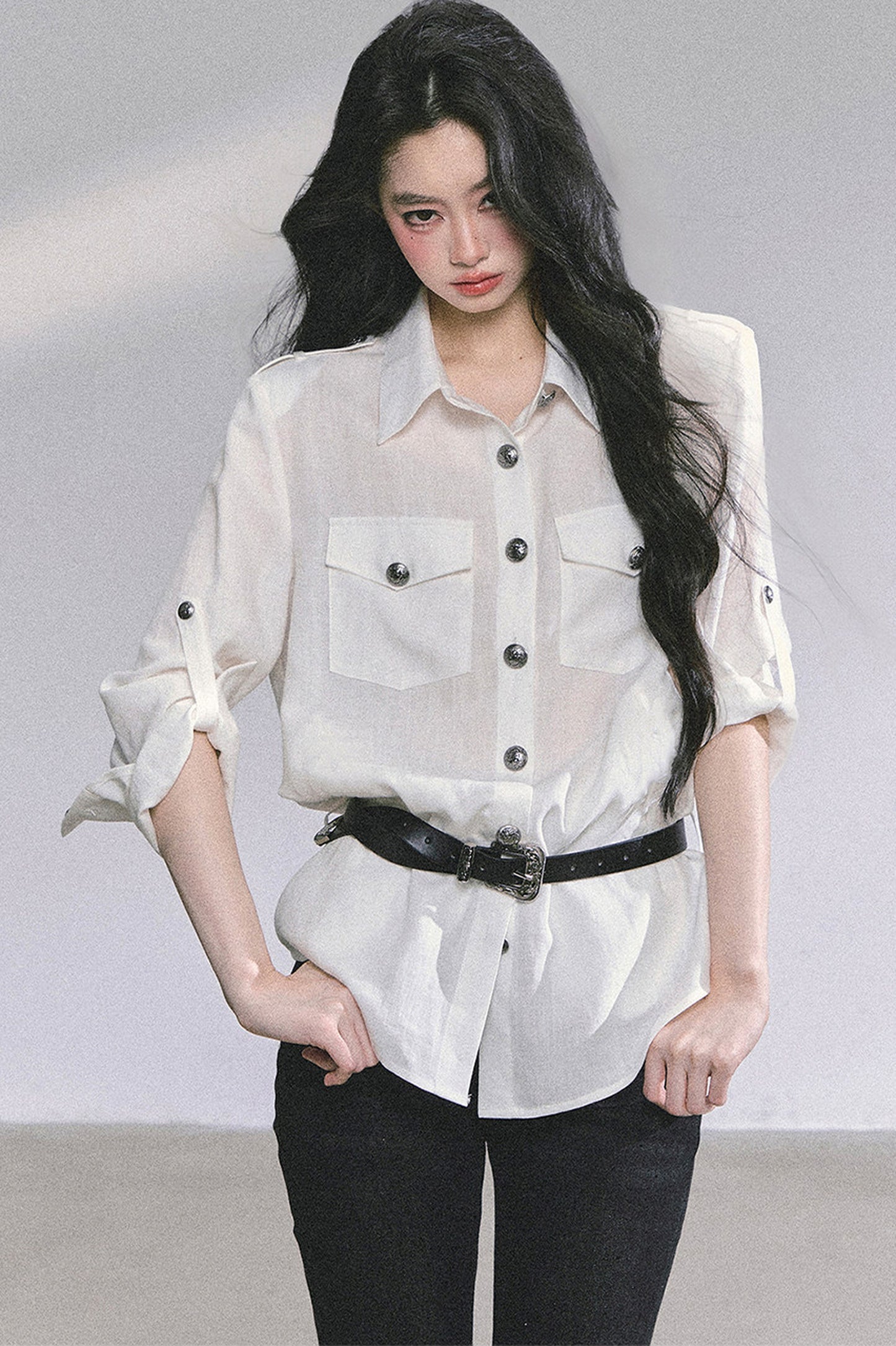 Polo Collar Shirt