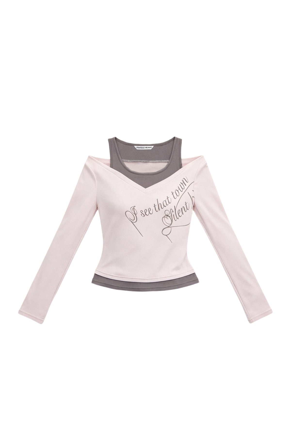 Letter Print T-Shirt with Contrast Drawstring Skirt Set-Up