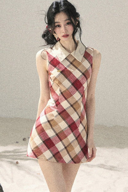 French Quilted Polo Bodycon Dress