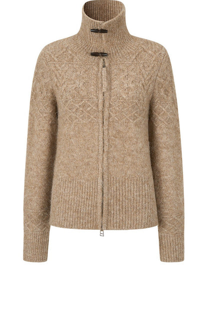 Wool Blend Toggle Cardigan