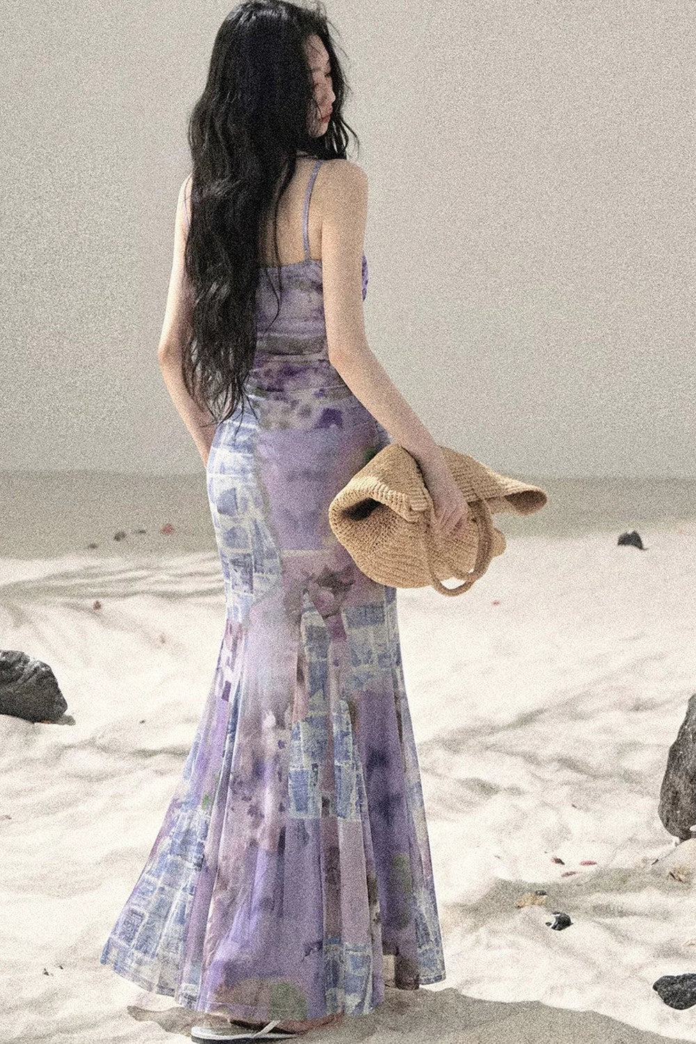 프로방스 피쉬테일 여름 원피스