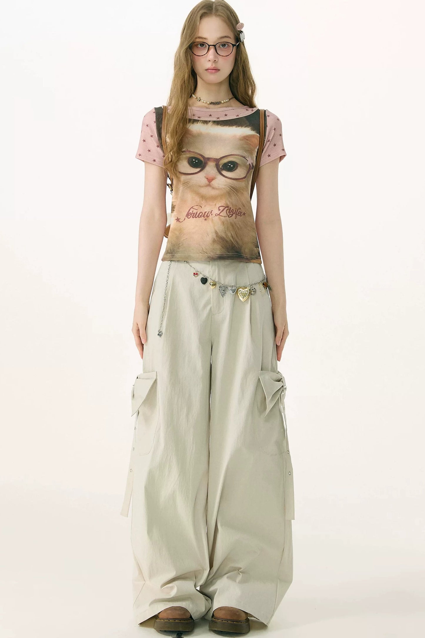 Butterfly Dream Wide-Leg Pants