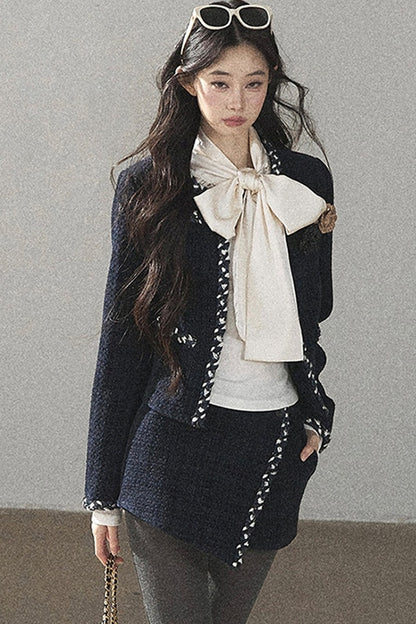 Ensemble veste en maille et pantalon Bluebell