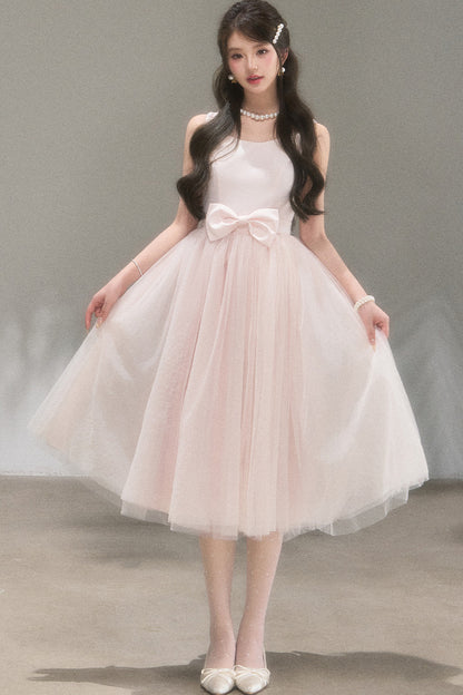 Mondlicht-Netzstoff-Ballettkleid
