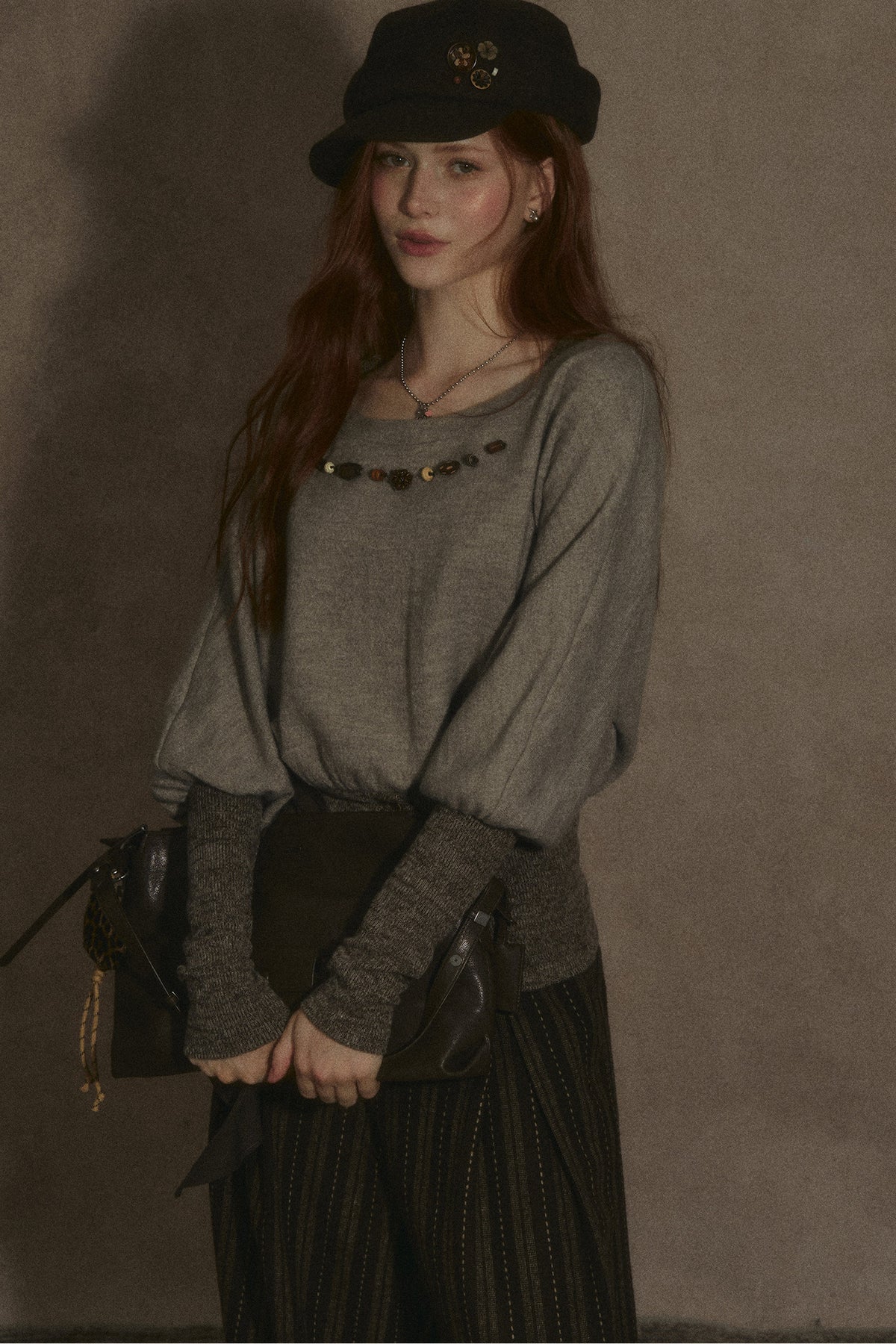 Hazelnut Lantern Pullover Sweatshirt