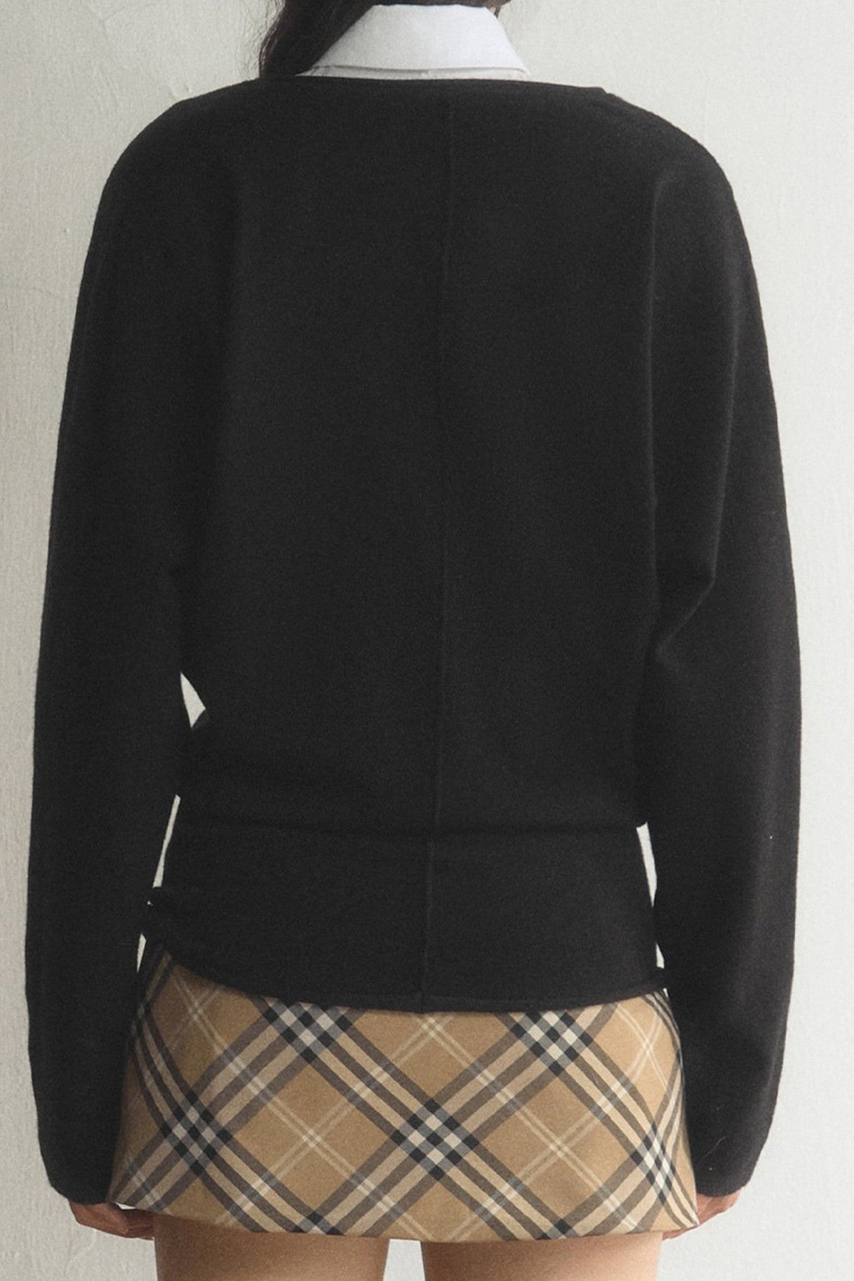 V-Neck Pullover Cardigan