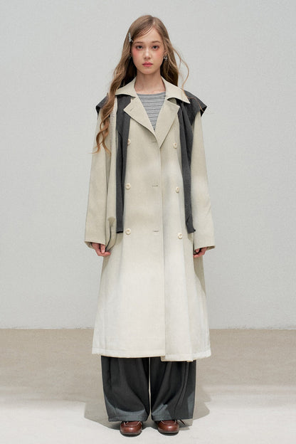 Warm Gray Classic Silhouette Jacket