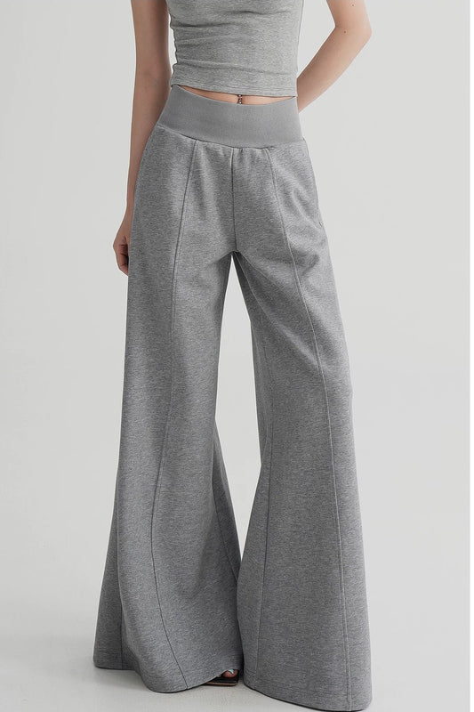 High-Waisted Flared Versatile Pants