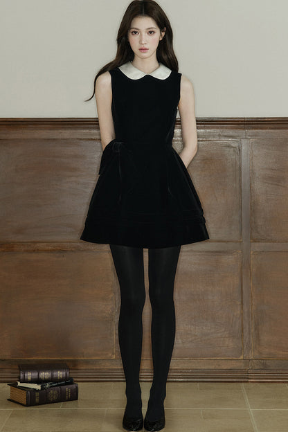 Lace Doll Collar Dress