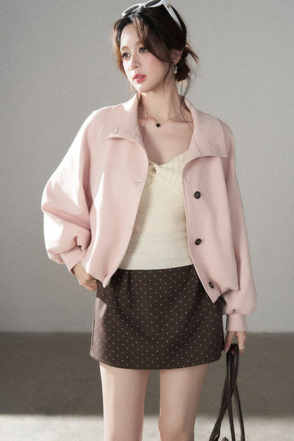 Short Two-Way Floral Jacket