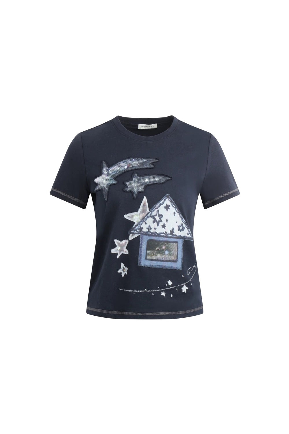 Cottage Patch Short Sleeve Top
