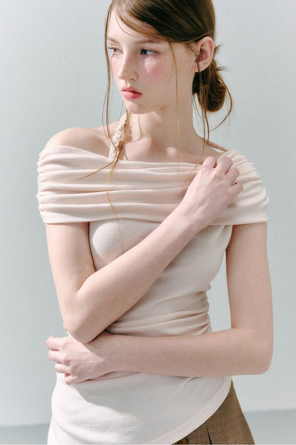 Off-Shoulder Tie Top
