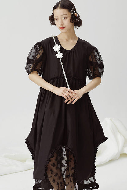 First Love Irregular Hem Dress