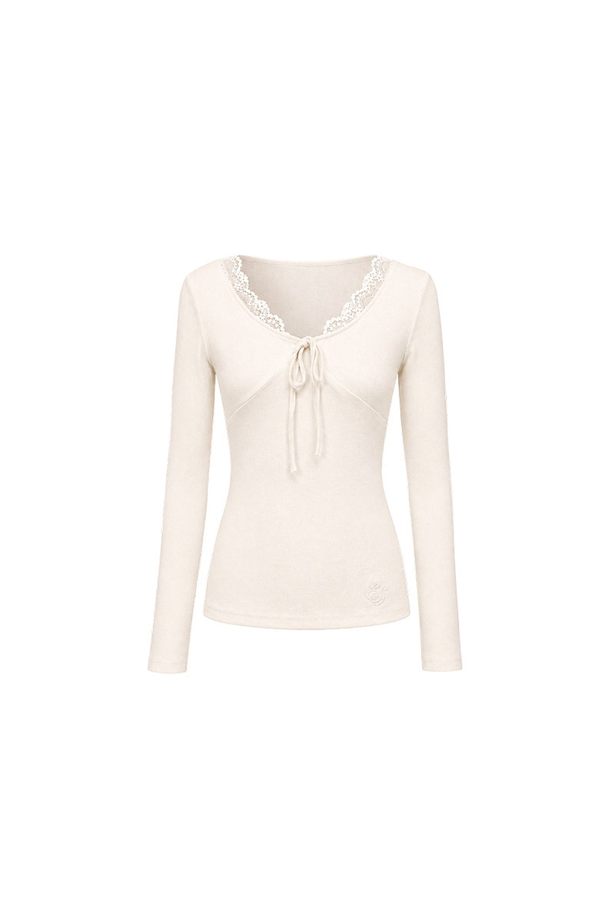Slim-Fit Knit Top and Skirt Set-Up