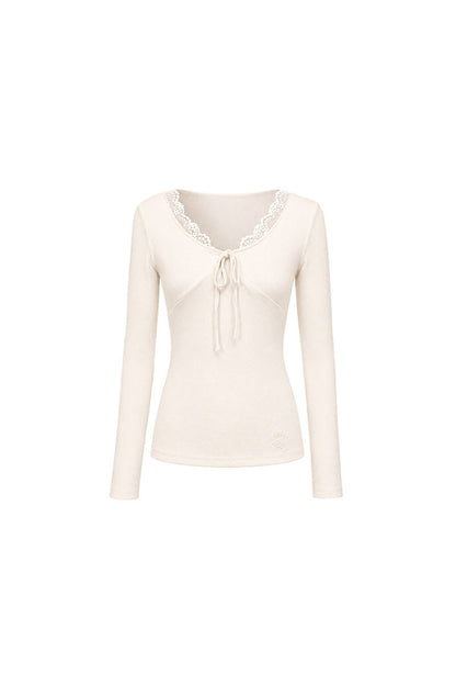Slim-Fit Knit Top and Skirt Set-Up