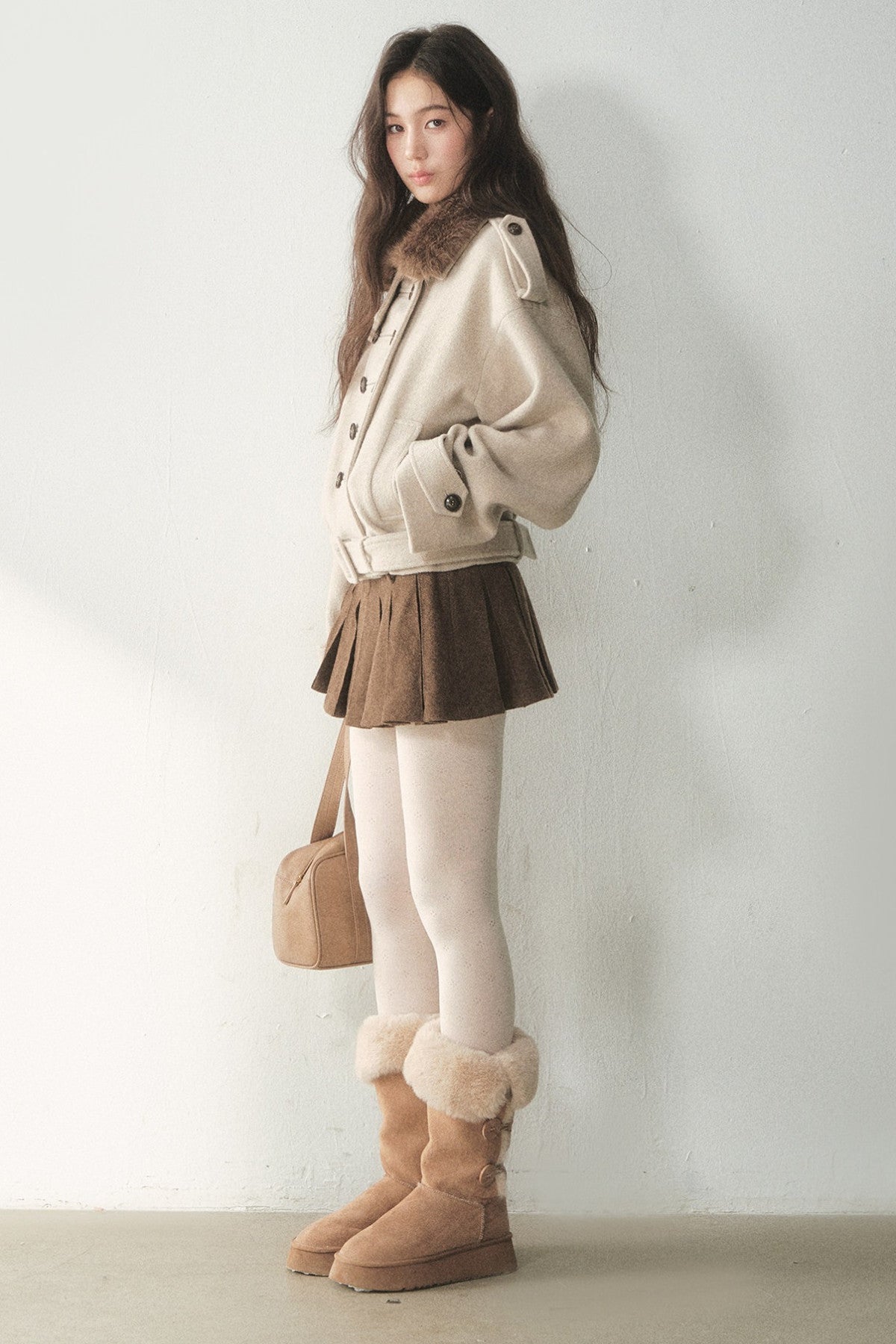 Double Breasted Wool Coat
