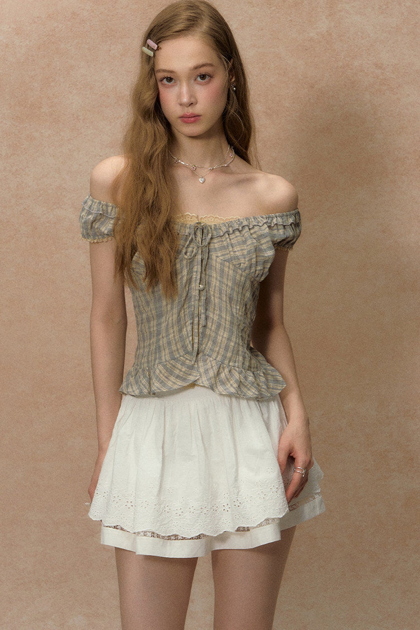 Wildflower Lace Off-Shoulder Blouse