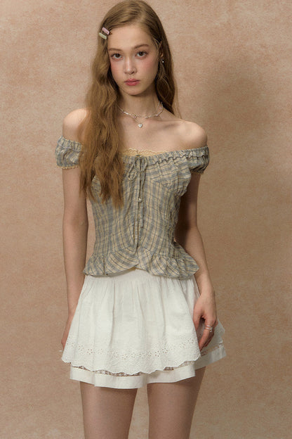 Wildflower Lace Off-Shoulder Blouse