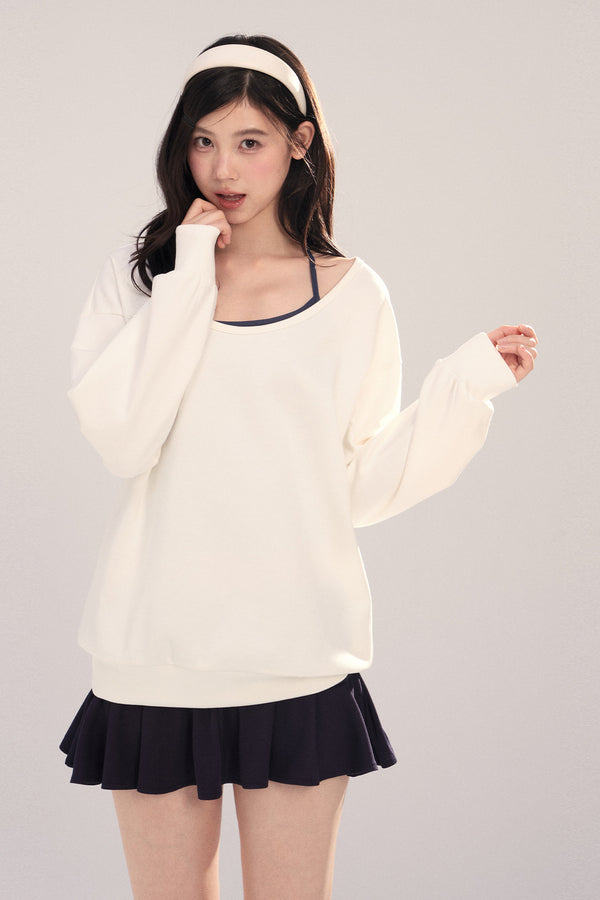 Loose Long-Sleeved Sweatshirt