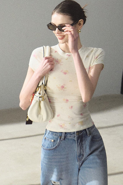 Printed Modal Cotton Summer Top