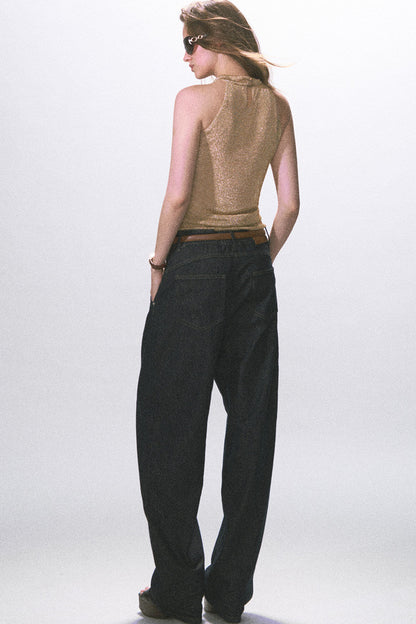 Twist Halter Backless Camisole Top