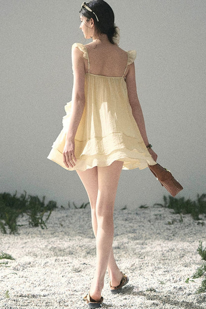 Beach Vacation Babydoll Dress