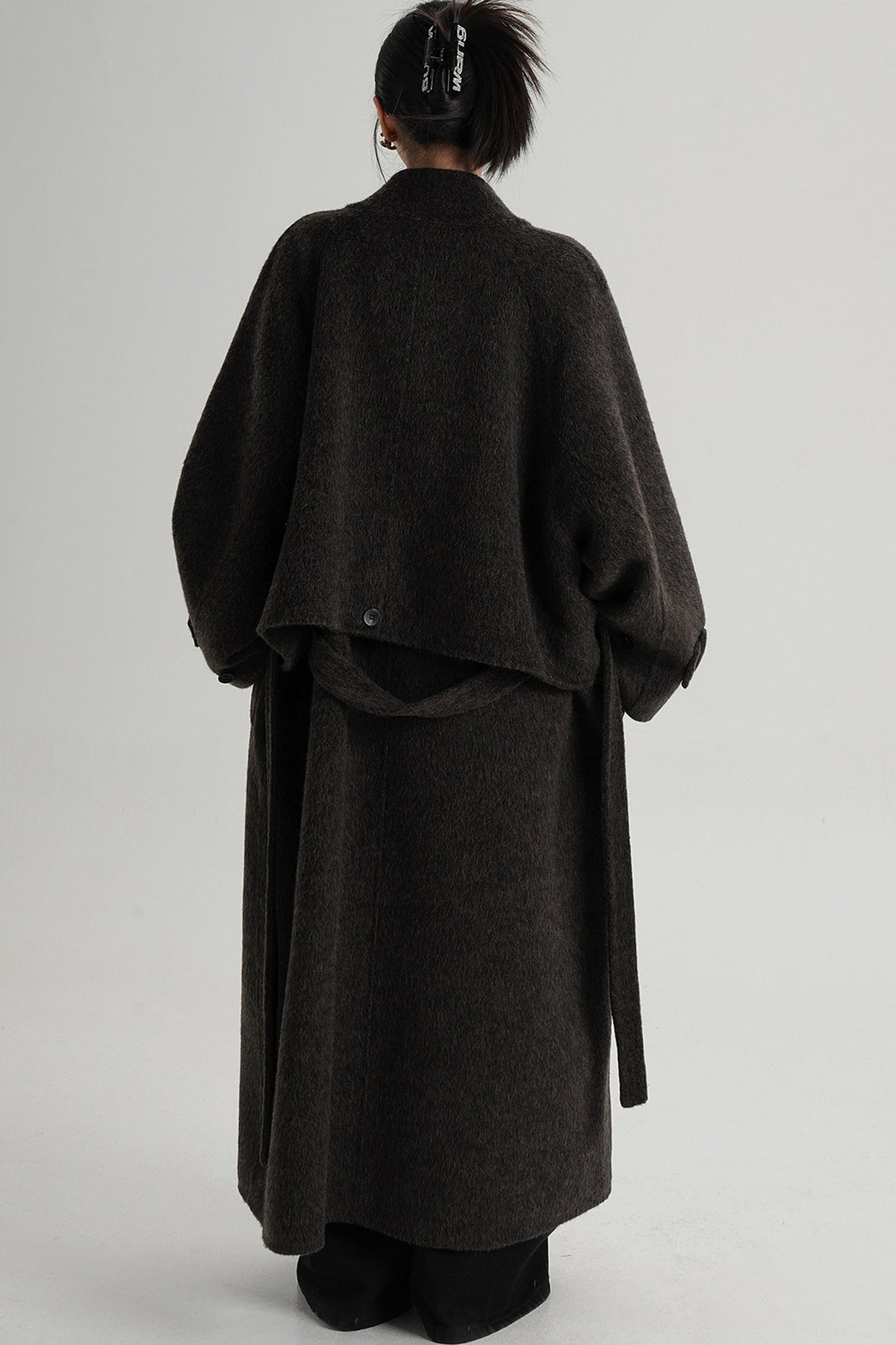 Mid-Length Double-Sided Wool Coat