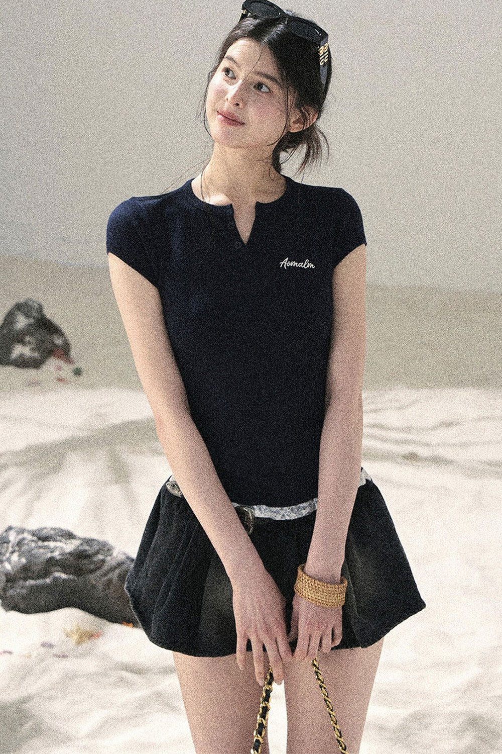 American Lace Two-Piece Top